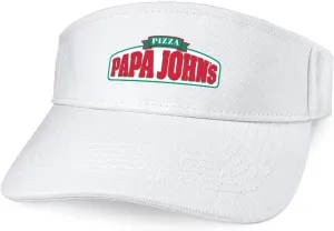 Unisex Cotton Visor Ballcap for Women Men Sun Hat Visors Adjustable Sport Wide Brim Cap Outdoor Empty Top Golf Hat