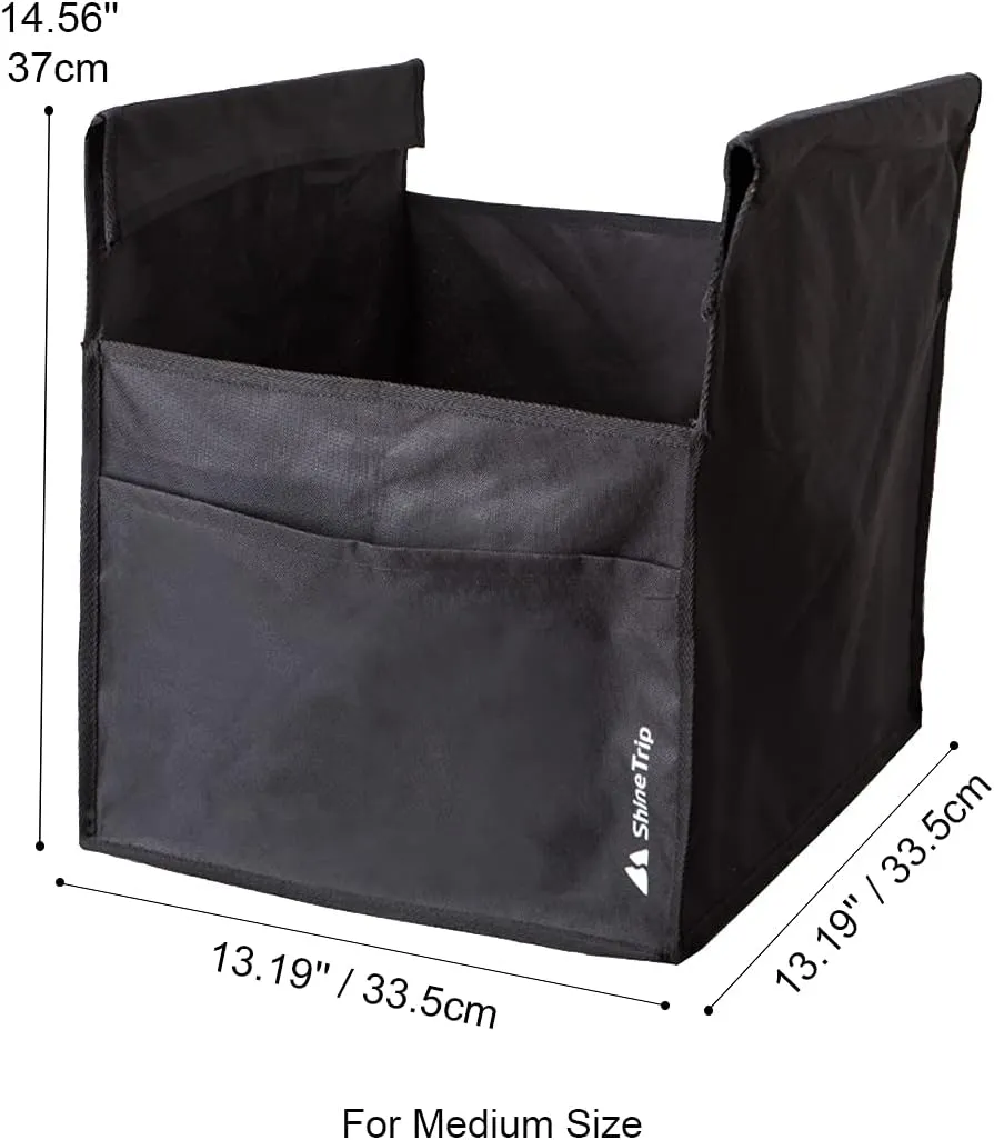 UNISTRENGH Foldable Camping Table Portable Camping Side Tables Ultralight Waterproof Aluminum Alloy Table Top with Carrying Bag for Picnic Camp Beach Outdoor BBQ Cooking