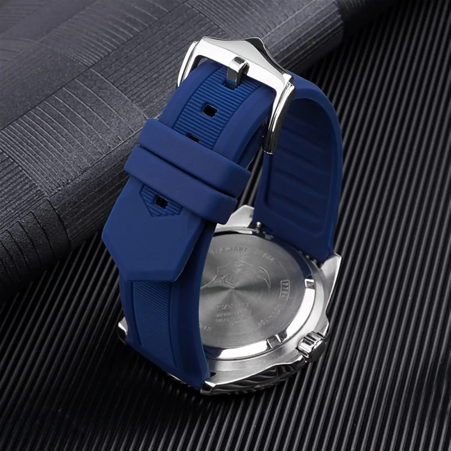 Universal Silicone Watch Band Rubber Strap Sport Diving Wristband Bracelet Accessories