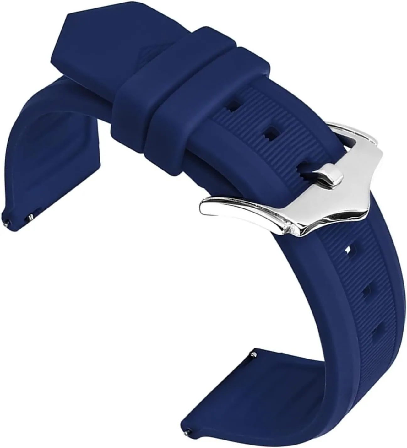 Universal Silicone Watch Band Rubber Strap Sport Diving Wristband Bracelet Accessories