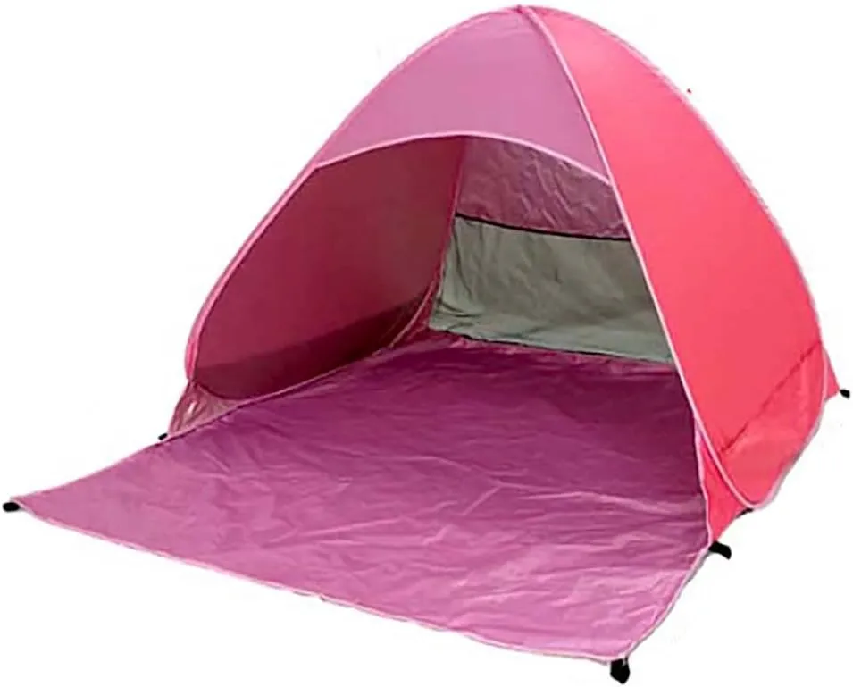UPF 50  Pop Up Beach Tent Sun Shelter Portable Anti UV Sun Shade Shelter for 1~3 Person Outdoor Activities Camping Fishing Hiking Picnic Touring
