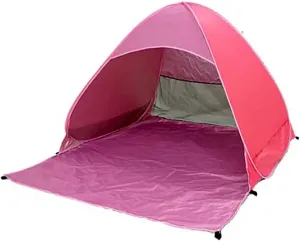 UPF 50  Pop Up Beach Tent Sun Shelter Portable Anti UV Sun Shade Shelter for 1~3 Person Outdoor Activities Camping Fishing Hiking Picnic Touring