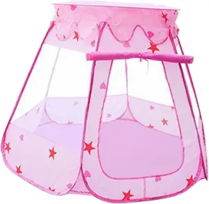 Vaguelly Boy Girl Hexagon Play Tent for Indoor -Resistant Boy Girl Ocean Tent Easy Setup Castle Playhouse for Ages Imagination Creativity Development