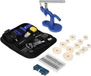 VALICLUD Clock Repair Tools Watch Opener Watchmaker Tools Watch Repair Kit 409pcs Random Color