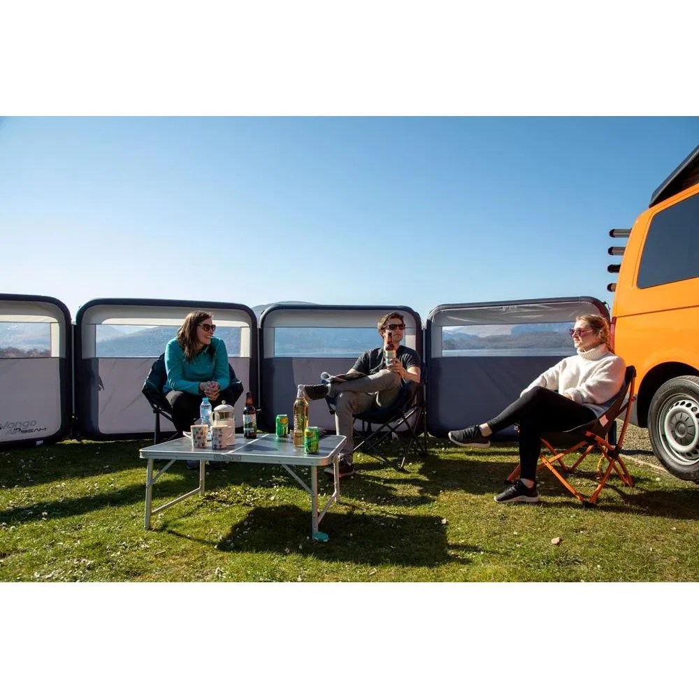 Vango Granite Duo 90 Height Adjustable Folding Camping Table