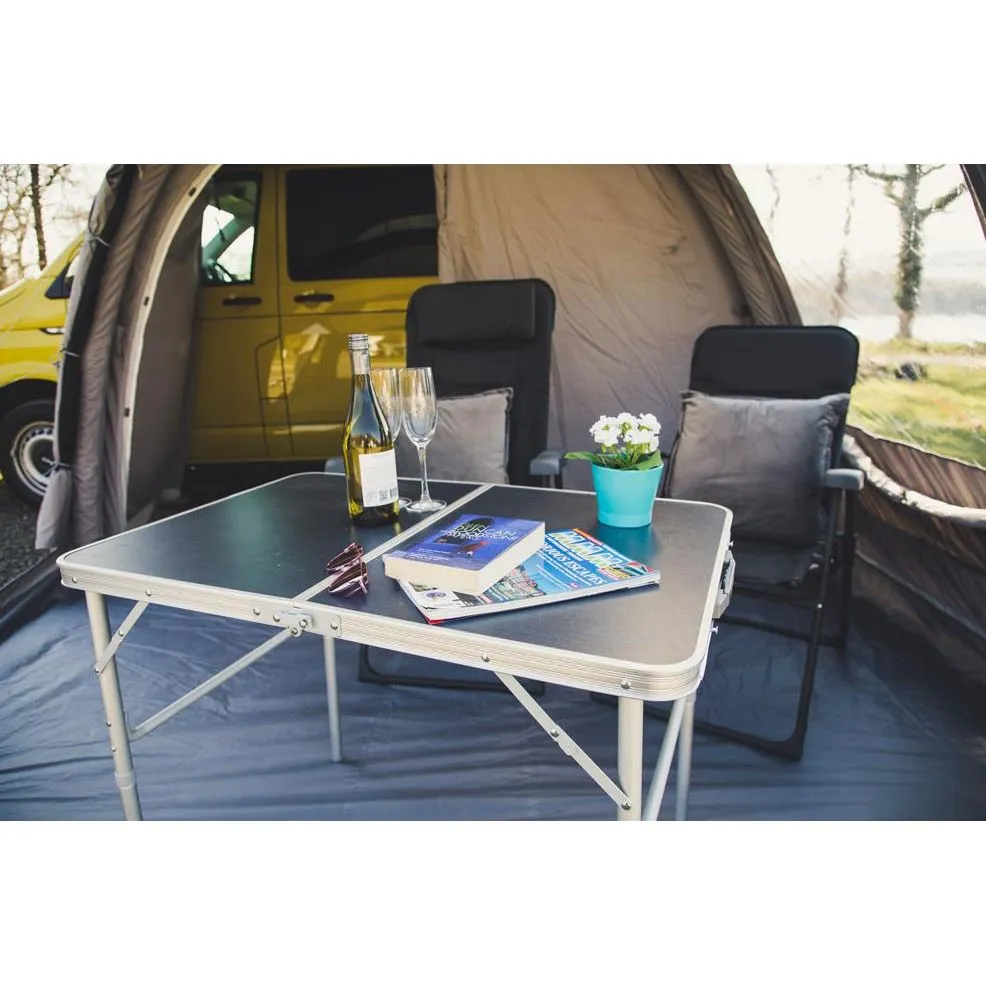 Vango Granite Duo 90 Height Adjustable Folding Camping Table
