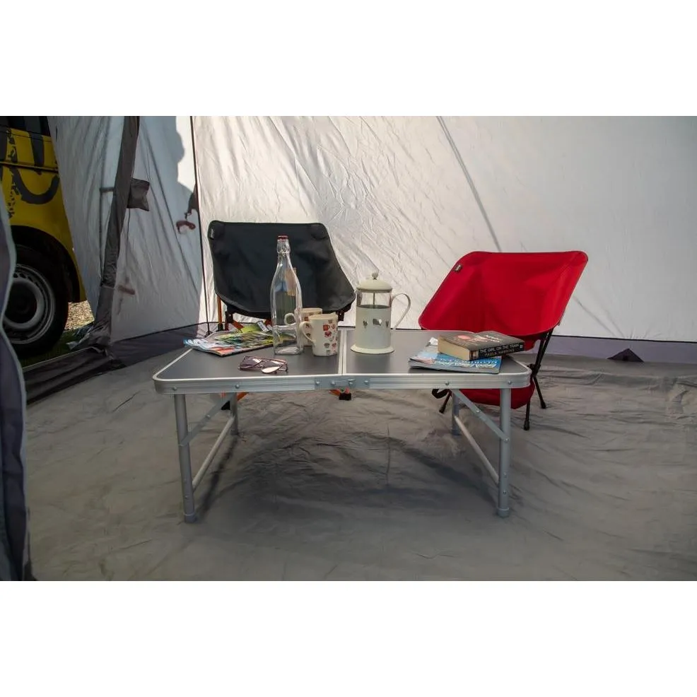 Vango Granite Duo 90 Height Adjustable Folding Camping Table