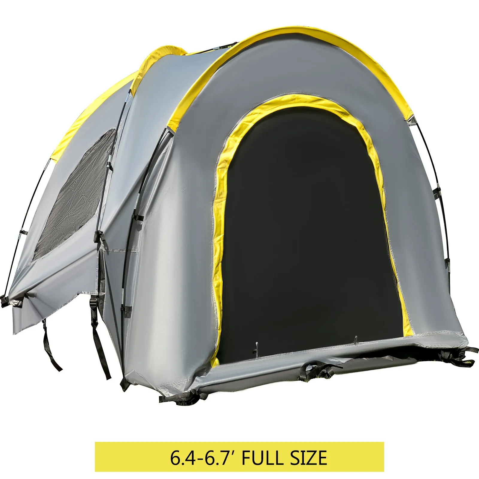 VEVOR Truck Tent 5-5.2’ Truck Bed Tent, Waterproof & Windproof, Grey Color