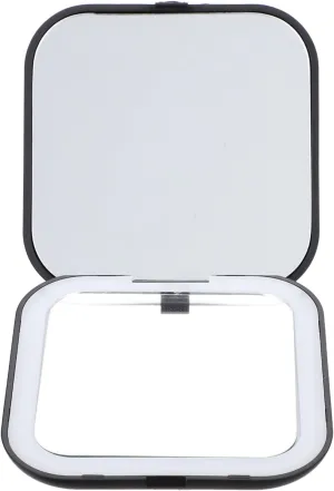 VICASKY Led Travel Makeup Mirror Lights Compact Folding Cosmetic Mirror for Women Portable Pocket for Home School and Travel Use