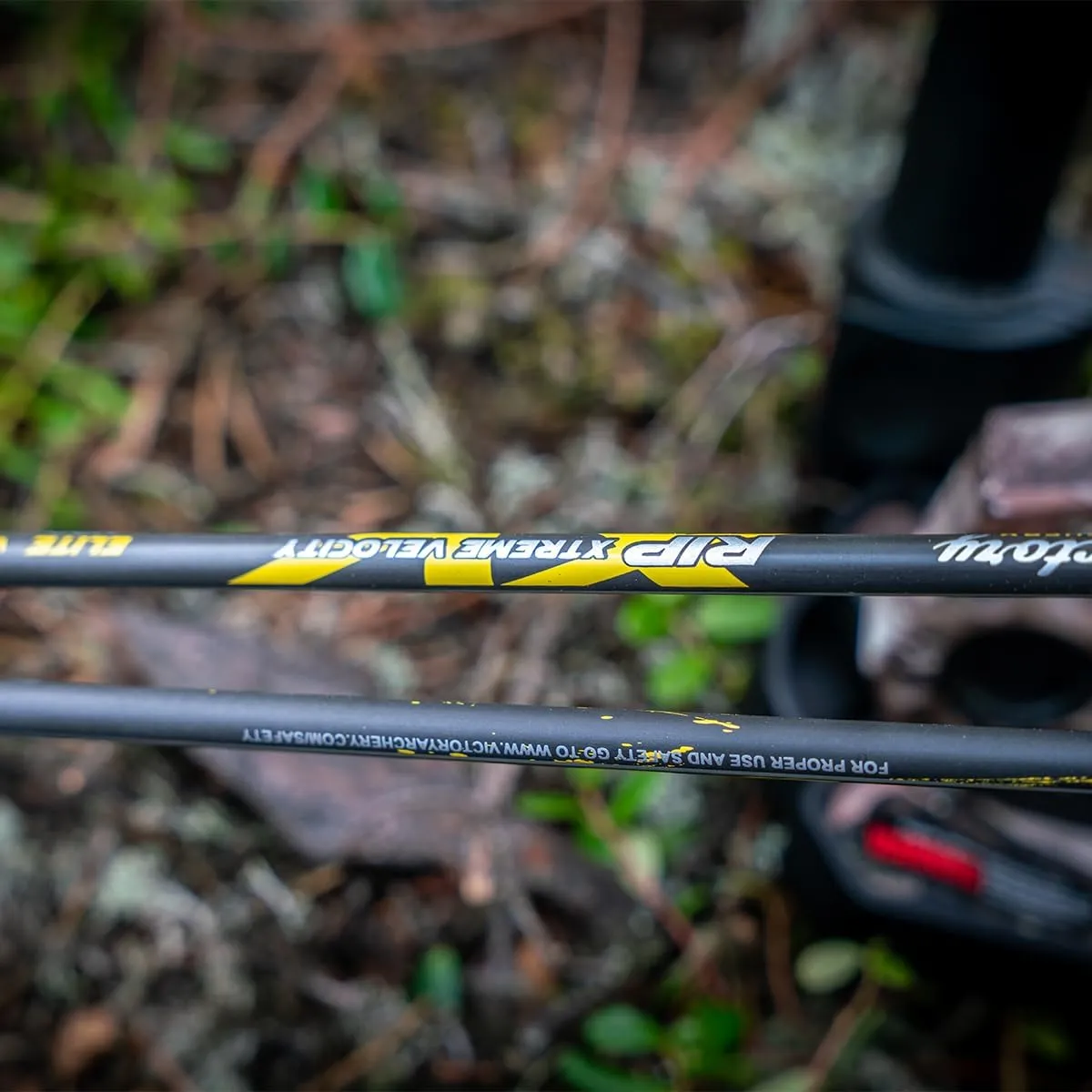 Victory Archery RIP XV 0.204" 200/250/300/350/400/500 Spine Small Diameter Carbon Hunting Arrow Shafts 12 Pack