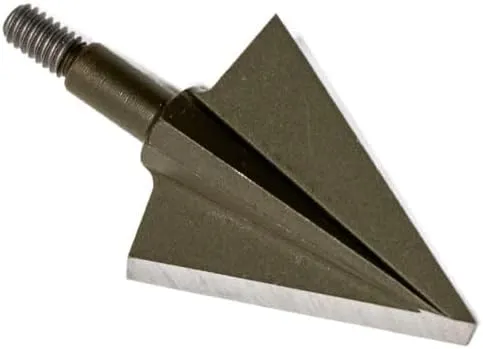 VPA 1 1/8" 2 Blade 175 Grain Right Single Bevel Broadhead, Screw-in, S7 Premium Tool Steel 56-58 Rockwell, 3 Pack, Made in The USA