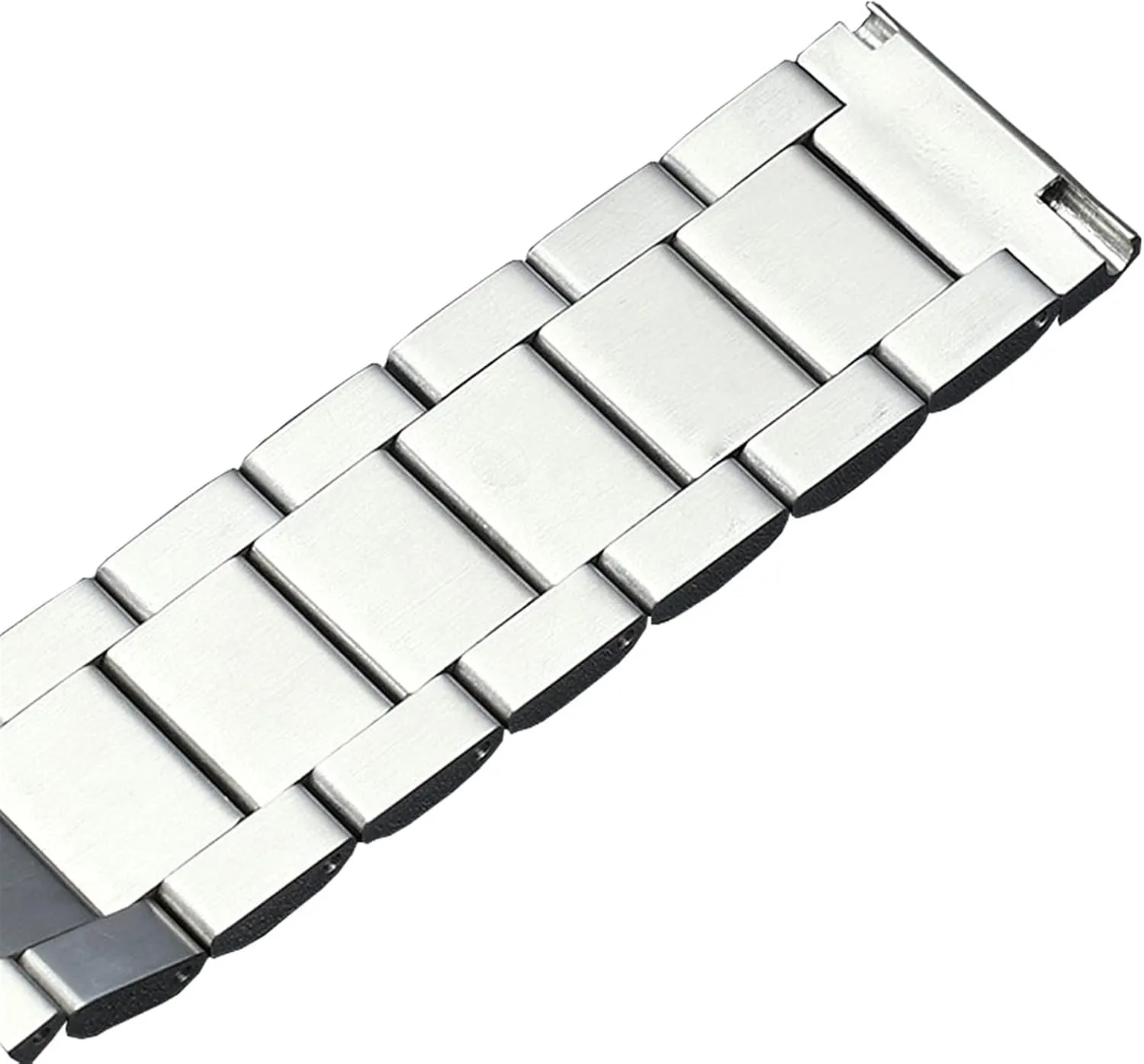 Watch Strap Trapezoidal Solid Stainless Steel Strap Bracelet 18 20 22 24 Mm Replacement Metal Strap Men's Strap Accessories