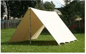 Waterproof Family Recreation Camping Beach Yard Pole Bedouin Star Stretch Tent (Size: 6x3m)