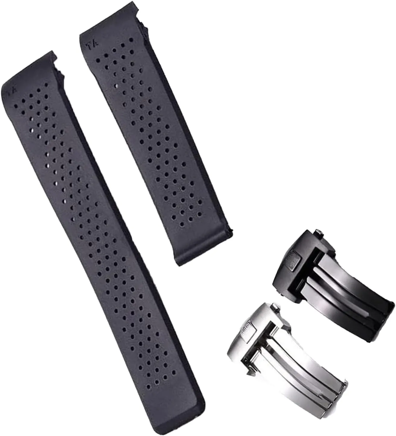 Waterproof Rubber Watchband For TAG HEUER CARRERA Men Women Watch Strap Bracelet Belt
