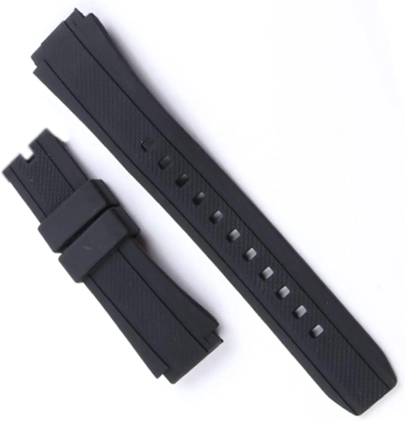 Waterproof Silicone Bracelets watch Strap For men Edifice Series EF-552 Man Rubber Watchbands with Stainless Pin Buckle