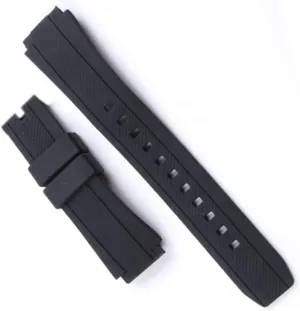 Waterproof Silicone Bracelets watch Strap For men Edifice Series EF-552 Man Rubber Watchbands with Stainless Pin Buckle