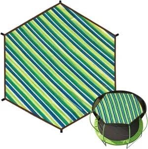 Waterproof UV Protection Trampoline Tent Cover | Trampoline Sunshade, Tear Resistant Tent, 12ft 14ft Soft Outdoor Sun Protection Cover, Outdoor Backyard Garden Use, All Season Protection