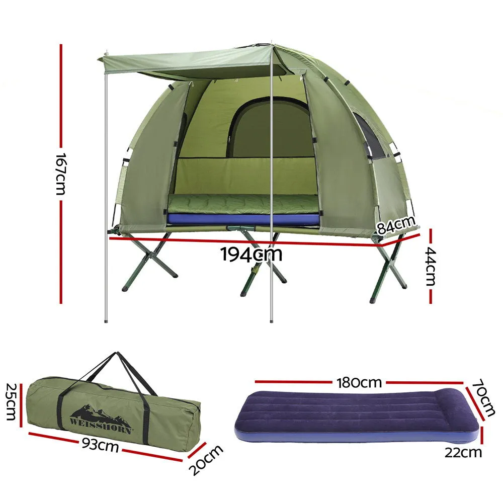 Weisshorn 5-in-1 Camping Tent Cot 1-person Air Mattress Camping Bed-VIC_Rural