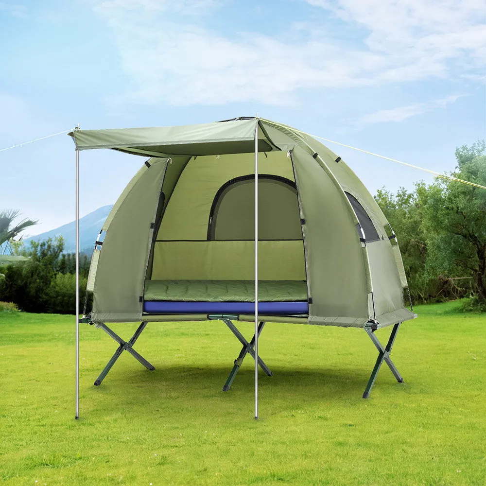 Weisshorn 5-in-1 Camping Tent Cot 1-person Air Mattress Camping Bed-VIC_Rural
