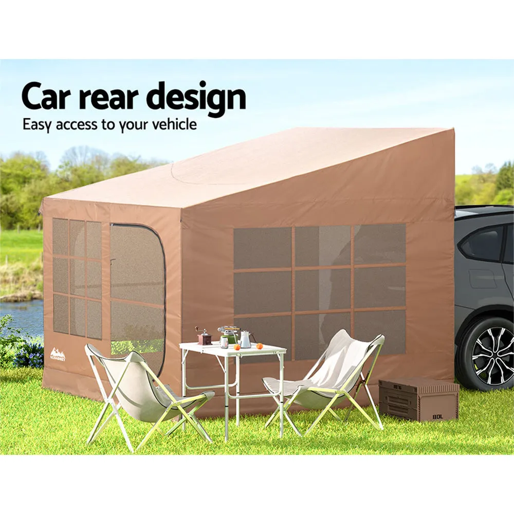 Weisshorn Camping Tent Car SUV Rear Side Canopy Portable Shelter Family Home 4WD-TAS_Metro