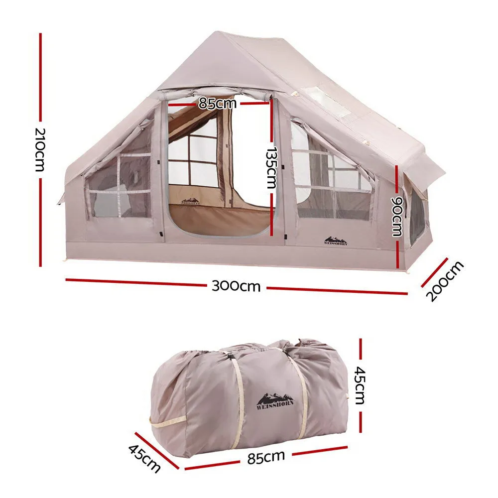 Weisshorn Camping Tent Inflatable Beach Tent 6 Person 300CM-WA_Metro