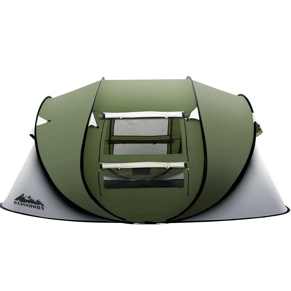 Weisshorn Instant Up Camping Tent 4-5 Person Pop up Tents Family Hiking Beach Dome-QLD_Metro