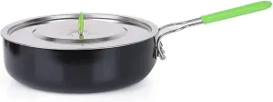 Wok Aluminum Alloy Non-Stick Pot Milk Pot Portable Pot Outdoor Set Pot Cookware Soup Folding Household Milk Pot