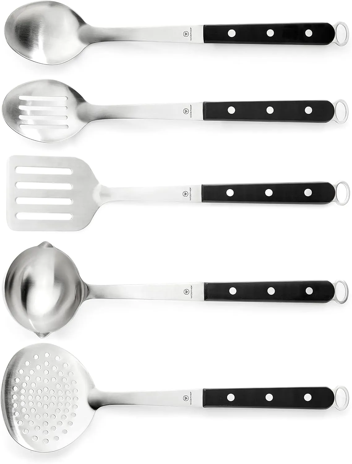 WÜSTHOF 5-Piece Chef's Tool Set, Black