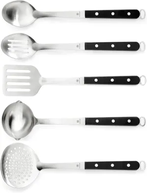 WÜSTHOF 5-Piece Chef's Tool Set, Black