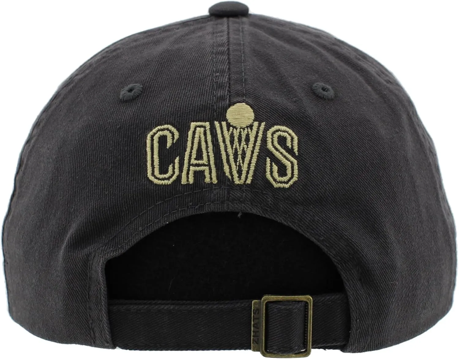 ZHATS NBA Officially Licensed Adjustable Hat Scholarship Icon Charcoal