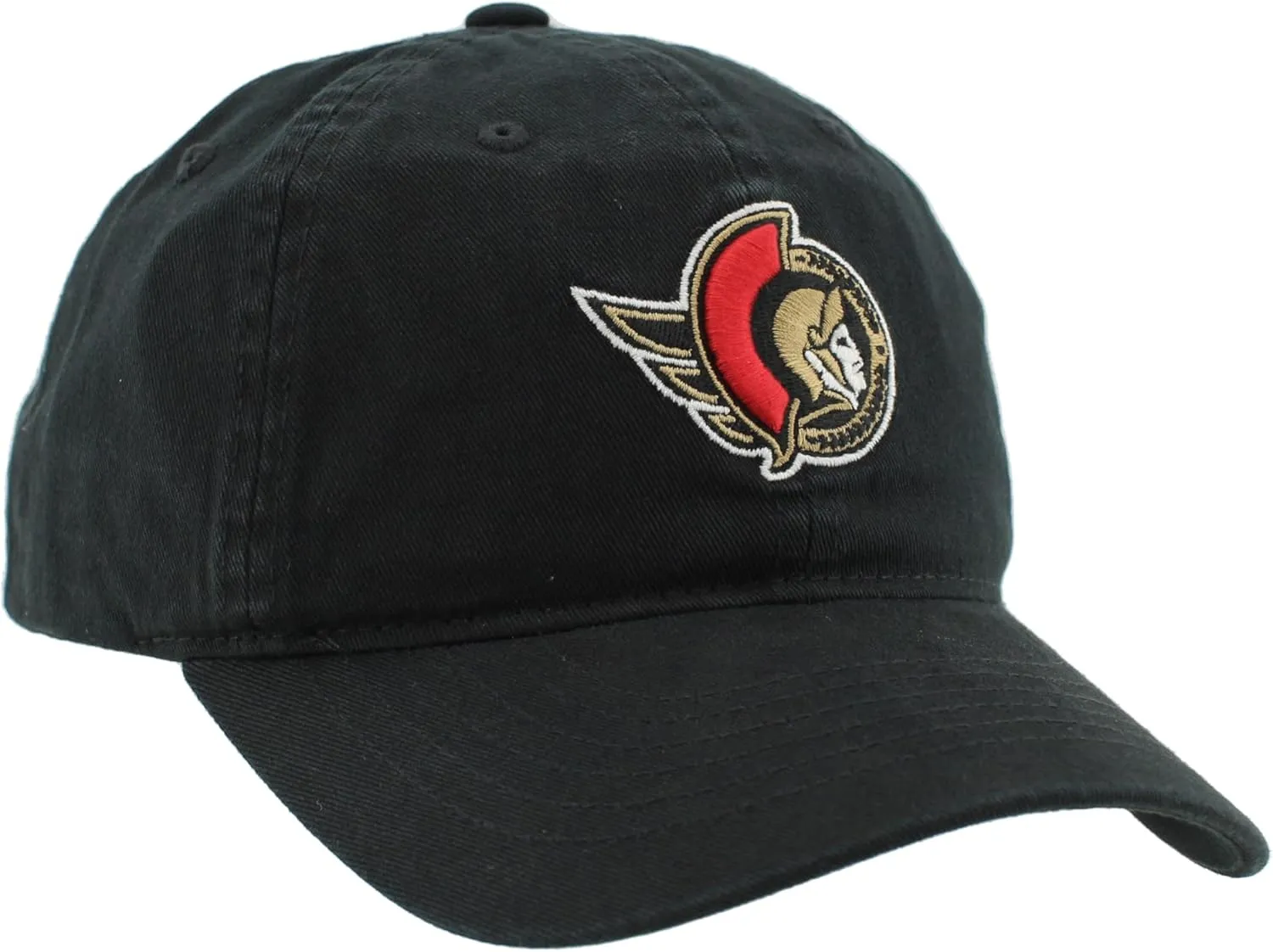 ZHATS NHL Officially Licensed Adjustable Hat Scholarship Icon Black