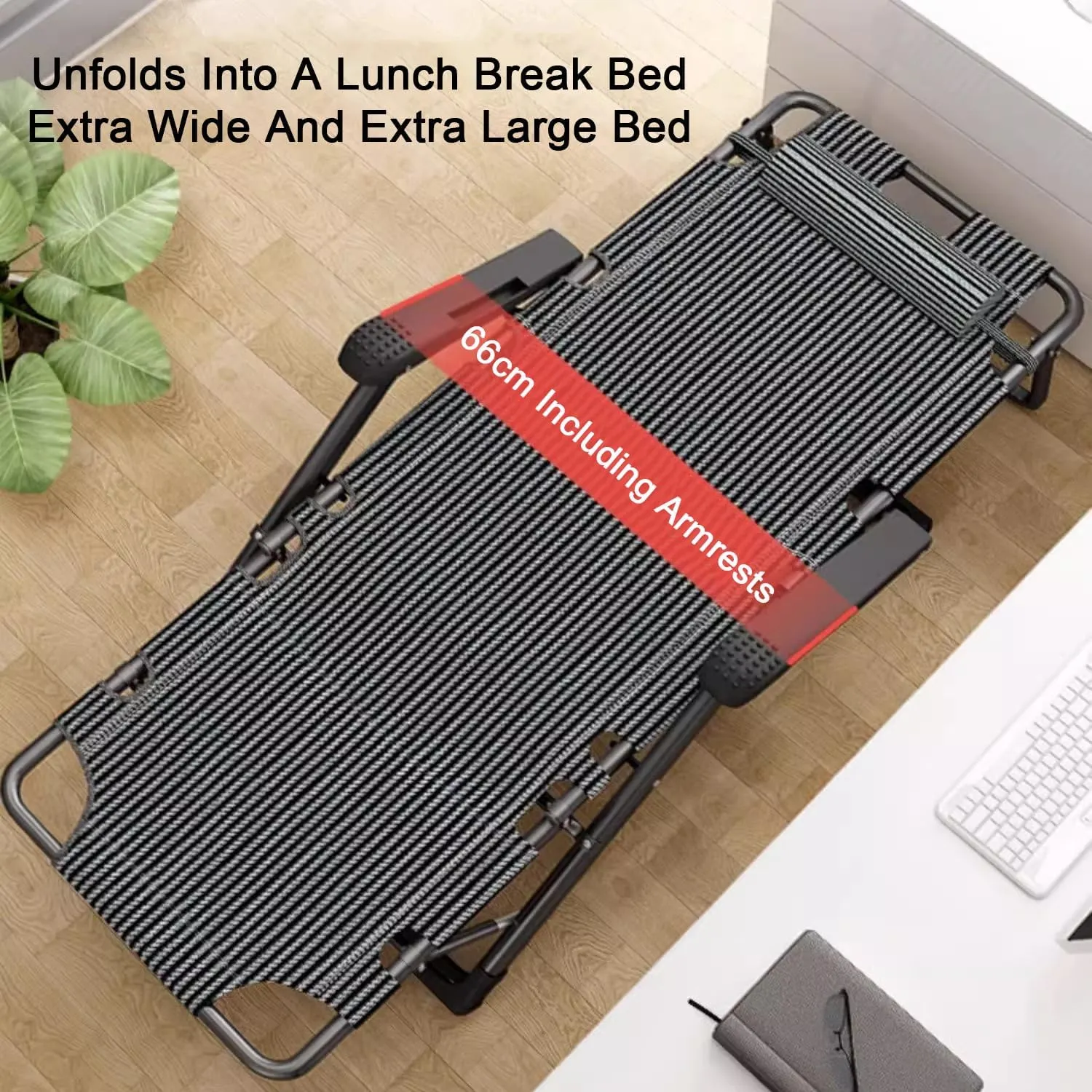 ZTGL D, Folding Camping Cots with Mattress and Pillow, Portable Folding Lounge Chaise, Outdoor Folding Cot, Sleeping Cot for Adults, Sunbathing Lounge Chairs
